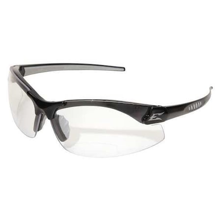 Zorge G2, Reader Safety Glasses, Not Applicable, Clear Lens, Half-Frame, Traditional MPN:DZ111-2.5-G2