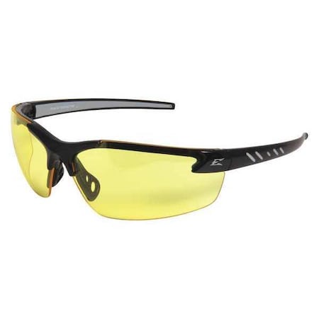 Zorge G2, Safety Glasses, Anti-Scratch, Amber Lens, Black Frame, Half-Frame MPN:DZ112-G2