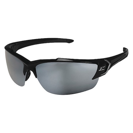 Khor G2, Safety Glasses, Anti-Scratch, Silver Mirror Lens, Black Frame, Half-Frame MPN:SDK117-G2