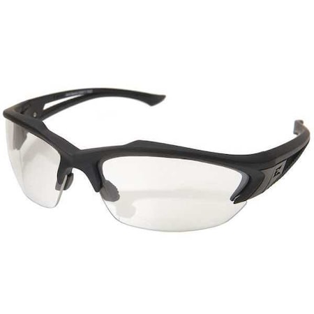 Acid Gambit Vapor Shield, Safety Glasses, Anti-Scratch, Clear Lens, Black Frame, Half-Frame MPN:SG611