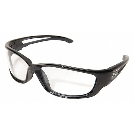 Kazbek XL, Safety Glasses, Anti-Scratch, Clear Lens, Black Frame, Full-Frame MPN:SK-XL111