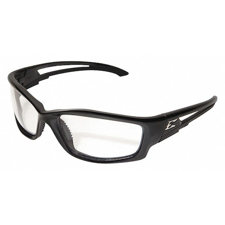 Kazbek, Safety Glasses, Anti-Fog, Anti-Static & Anti-Scratch, Clear Lens, Black Frame, Full-Frame MPN:SK111VS