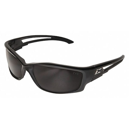 Kazbek, Safety Glasses, Anti-Scratch, Smoke Lens, Black Frame, Full-Frame MPN:SK116VS