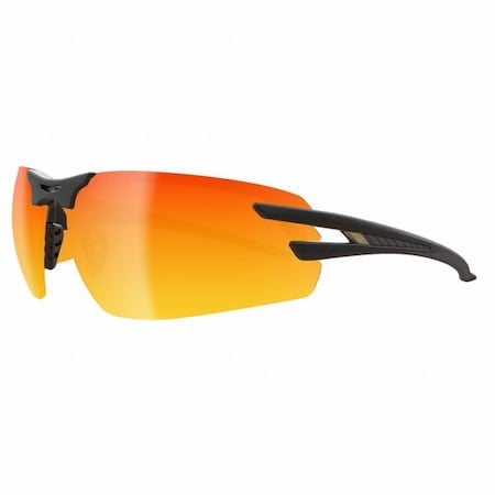 Salita, Safety Glasses, Anti-Fog, Red Lens, Black Frame, Half-Frame, Polarized MPN:SLAP119