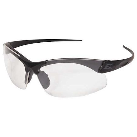 Sharp Edge Vapor Shield, Safety Glasses, Anti-Fog & Anti-Scratch, Clear Lens, Black Frame MPN:SSE611-TT