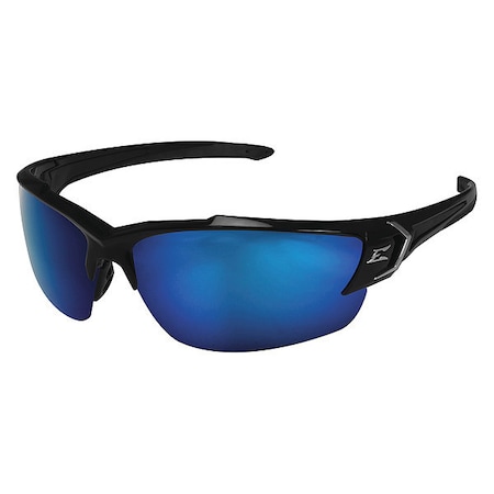 Khor G2, Safety Glasses, Not Applicable, Aqua Precision Blue Mirror Lens, Black Frame, Half-Frame MPN:TSDKAP218-G2