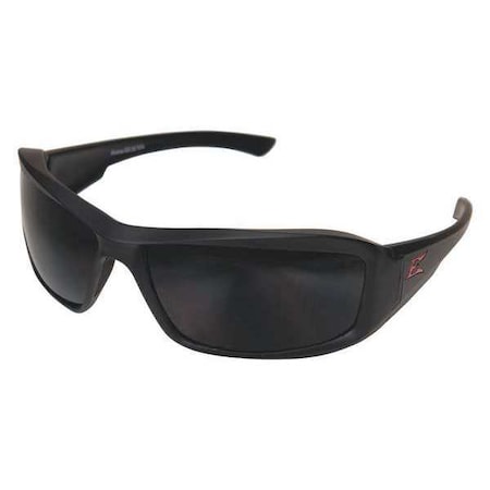 Brazeau, Safety Glasses, Anti-Scratch, Gray Lens, Black Frame, Full-Frame, Polarized MPN:TXB236