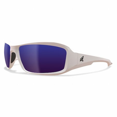 Brazeau, Safety Glasses, Anti-Fog & Anti-Scratch, Blue Lens, White Frame, Full-Frame, Polarized MPN:TXBAP248