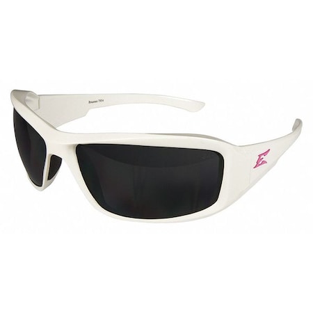 Brazeau Torque, Safety Glasses, Anti-Scratch, Gray Lens, White Frame, Full-Frame MPN:XB146-E6