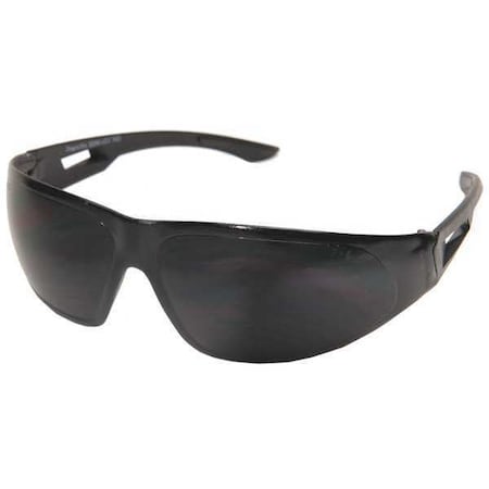 Dragon Fire, Safety Glasses, Anti-Fog & Anti-Scratch, G-15 Lens, Black Frame, Frameless MPN:XDF61-G15