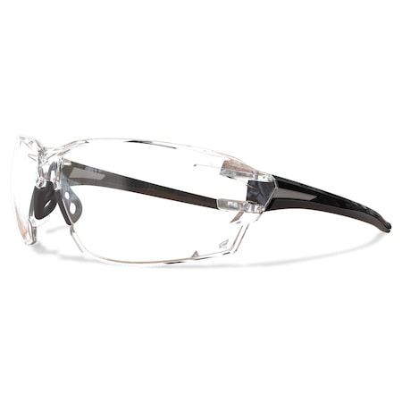 Nevosa Safety Eyewear, Black Frame, Clear Vapor Shield Lenses MPN:XV411VS
