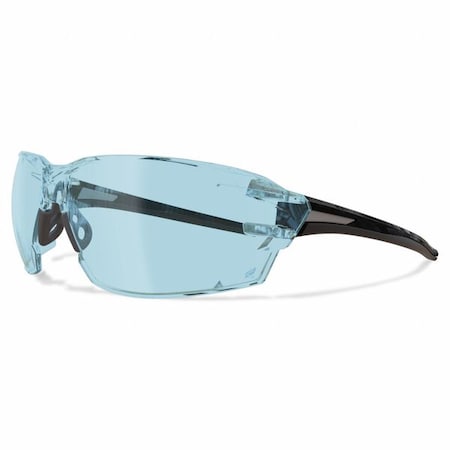 Nevosa, Safety Glasses, Anti-Scratch, Light Blue Lens, Black Frame, Full-Frame MPN:XV413