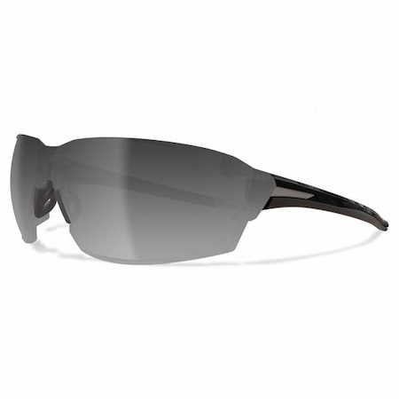 Nevosa, Safety Glasses, Anti-Scratch, Silver Lens, Black Frame, Full-Frame MPN:XV417
