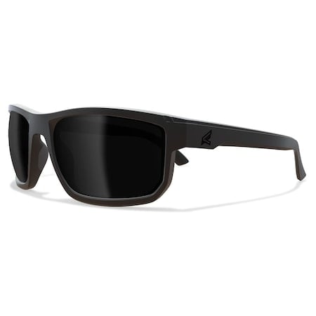 Defiance Safety Eyewear, Black Frame/ Polarized Smoke Vapor Shield Lenses MPN:ZTDF216VS
