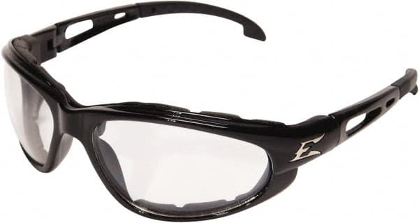 Safety Glass: Anti-Fog & Scratch-Resistant, Polycarbonate, Clear Lenses, Full-Framed, UV Protection MPN:GSW111VS