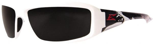 Safety Glass: Scratch-Resistant, Polycarbonate, Smoke Lenses, Full-Framed, UV Protection MPN:TXB246-P2