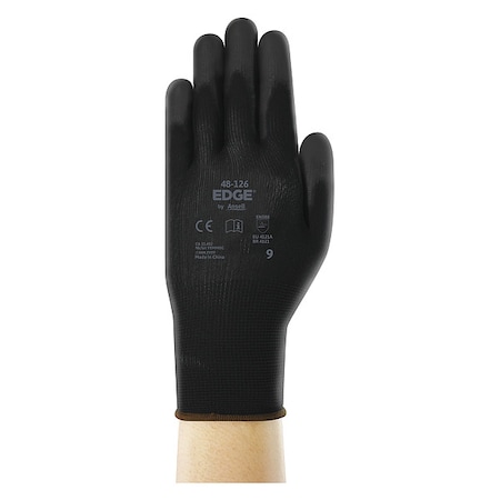 HyFlex 48-126, Knit Gloves, 12 PK, Black MPN:48-126