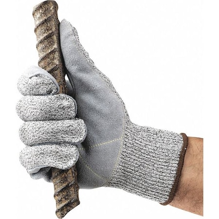 Cut Resistant Gloves, Cut Level A4, Uncoated, Sandy, 9 1 PR MPN:48-703