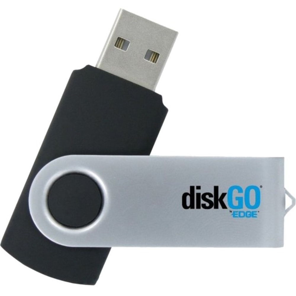 EDGE 8GB DiskGO C2 USB Flash Drive - 8 GB - USB (Min Order Qty 13) MPN:PE230791