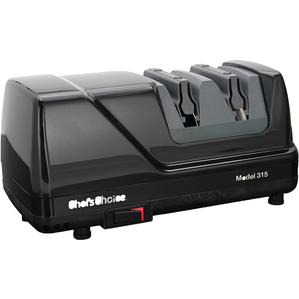 Edgecraft Chefs Choice Diamond Hone Knife Sharpener For 15 deg. Knives, Black MPN:315101