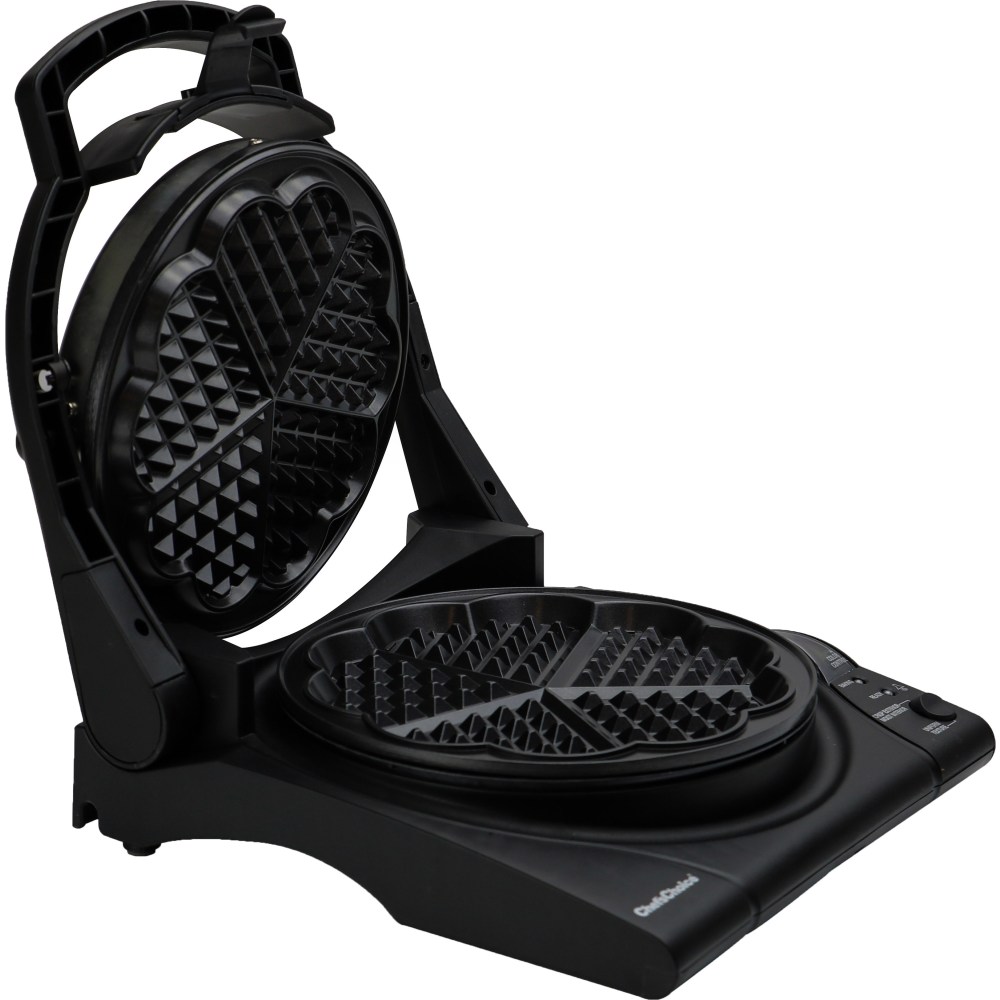 Edgecraft Chefs Choice WafflePro Taste/Texture Select Waffle Maker, 3-5/16in x 9-1/2in x 11-1/16in, Black MPN:8400000