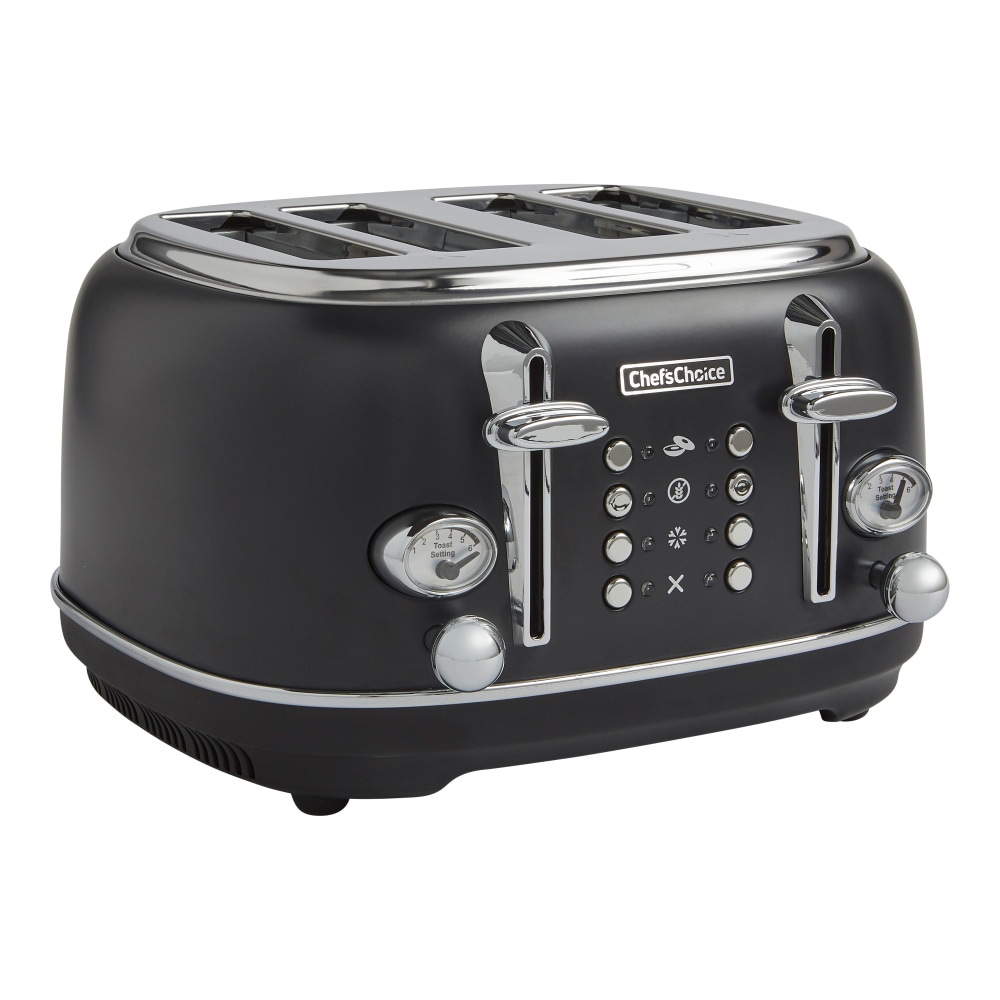 Edgecraft Chefs Choice 4-Slice Toaster, Black MPN:TTCC4SMB13