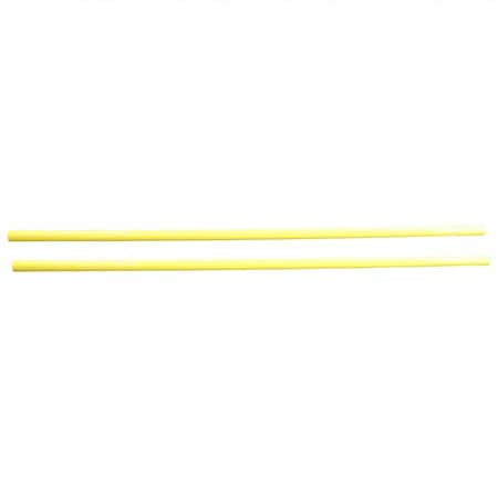 Safety Handrail, Steel, Yellow, 43-5/16
