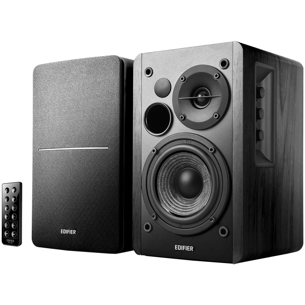 Edifier R1280DB 42-Watt RMS Amplified Bluetooth Bookshelf Wired Speaker System, Black MPN:4003059