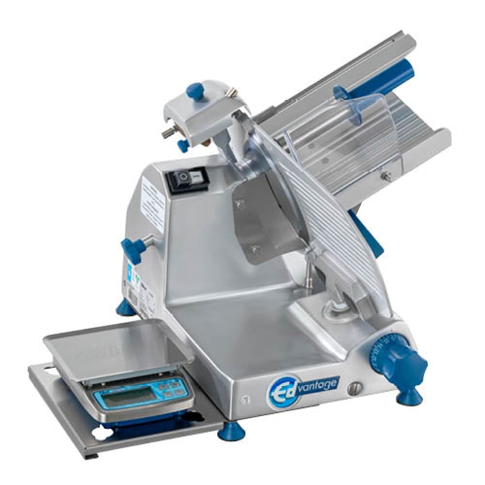 Edlund Edvantage Manual Meat Slicer, 1/3 HP, 10in, Silver MPN:31100