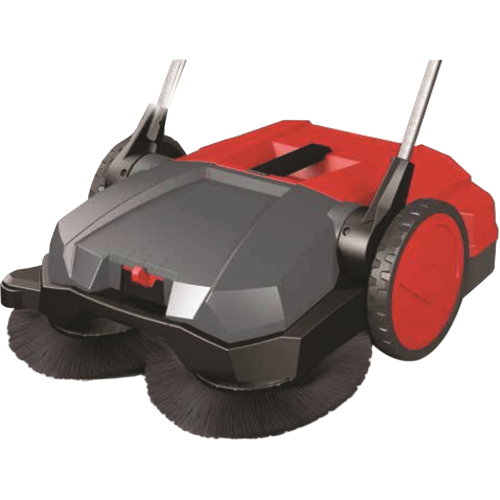 Bissell BG-355 Triple Brush Push Sweeper, 23in x 22in, Red MPN:BG-355
