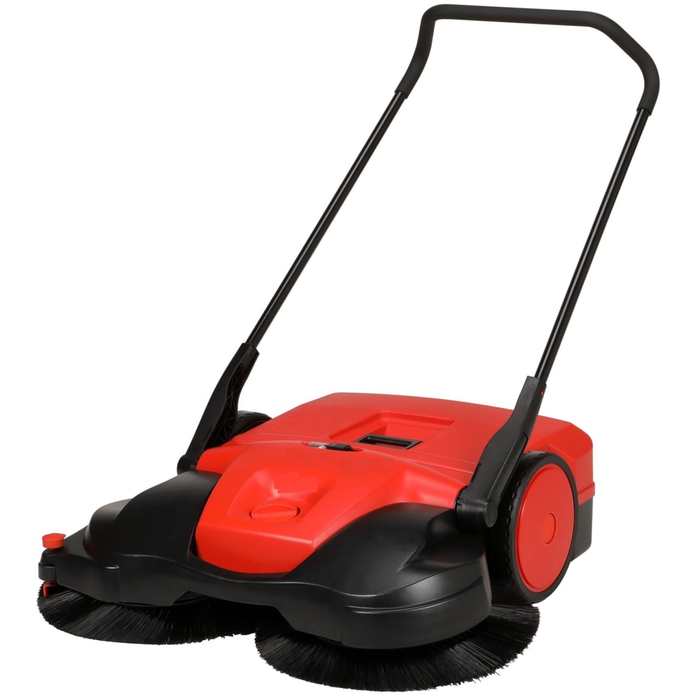 Bissell BG-697 38in Triple Brush Battery-Powered Sweeper, Red MPN:BG-697
