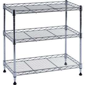 MuscleRack™ 3 Tier Deco Wire Shelving Unit 18
