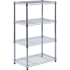 MuscleRack™ 4 Tier Deco Wire Shelving Unit 20