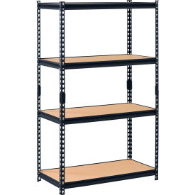 MuscleRack™ 4 Shelf Standard Duty Boltless Shelving Starter 36