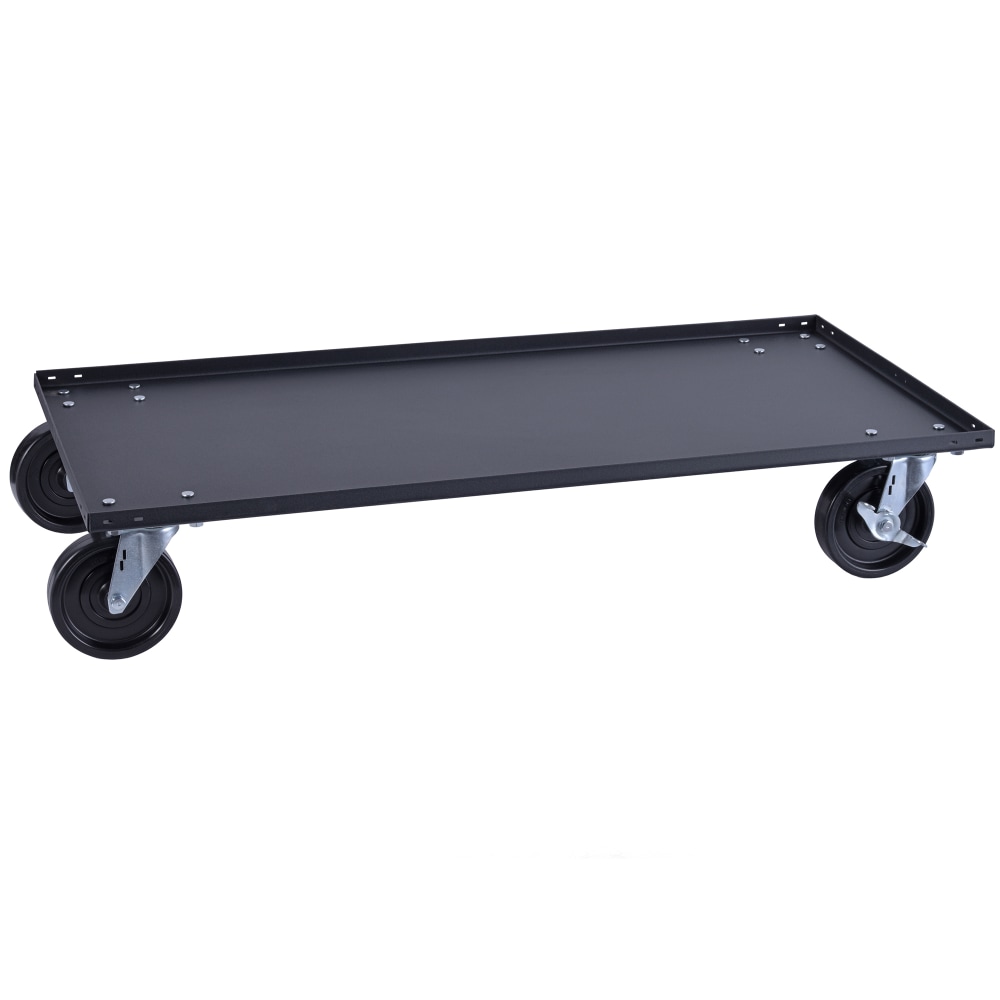 Sandusky Heavy Duty Steel Cabinet Dolly, 6inH x 36inW x 24inD, Black MPN:FCB3624-09