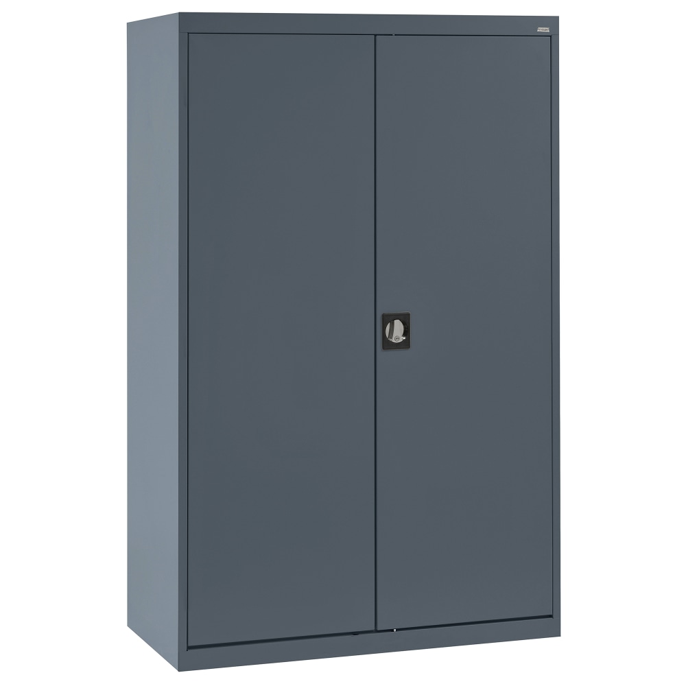 Sandusky Elite Series 46inW Heavy-Duty Assembled Storage Cabinet, Charcoal MPN:EA4R462472-02