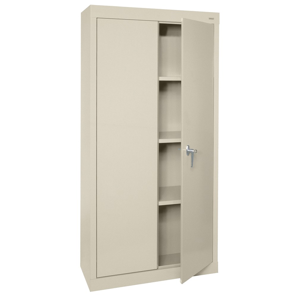 Sandusky Value Series 30inW Light Duty Storage Cabinet, 30in x 18in x 72in, Putty MPN:VF31301872-07