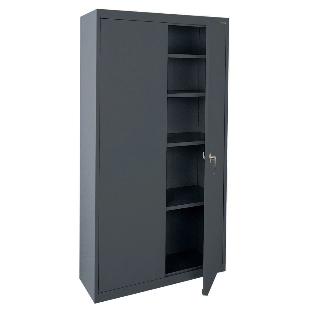 Sandusky Value Series 36inW Light Duty Storage Cabinet, Dove Charcoal MPN:VF41361872-02