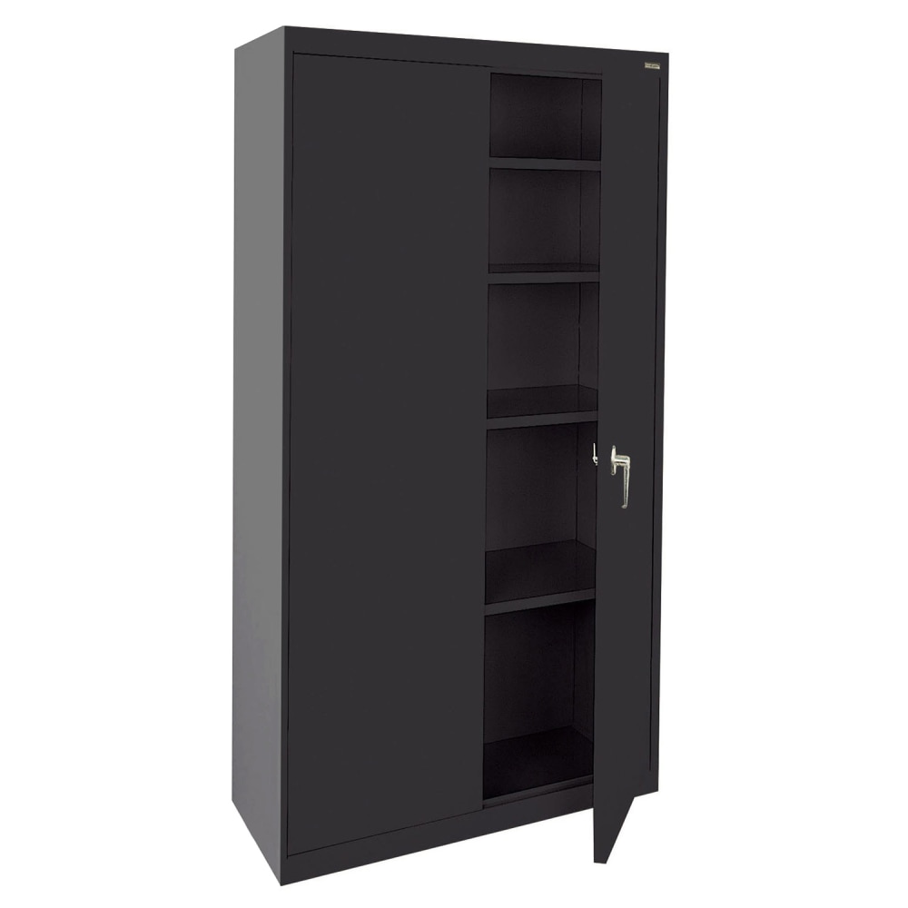 Sandusky Value Series 36inW Light Duty Storage Cabinet, Black MPN:VF41361872-09