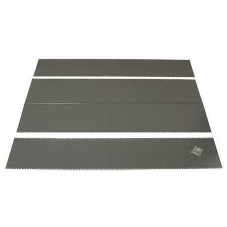 Panel Kit, 24 ga., Gray, 36 In. W, 12 In. D MPN:1W802N