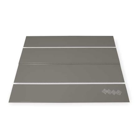 Panel Kit, Gry, 36 In. W, 18 In. D, 85 In. H MPN:CPN040
