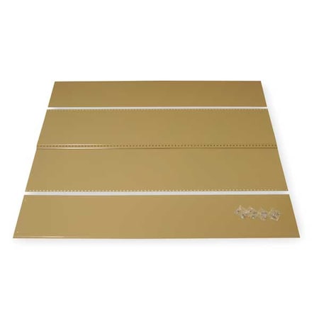 Panel Kit, Tan, 36 In. W, 18 In. D, 85 In. H MPN:CPN040TN