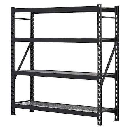 Freestanding Bulk Storage Rack, 4 Shelves, 78