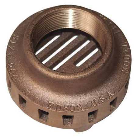 Suction Strainer, 2 in. NPT, Bronze MPN:11120