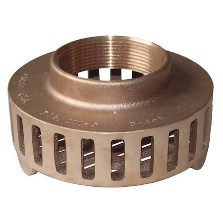 Suction Strainer, 3 in. NPT, Bronze MPN:11130