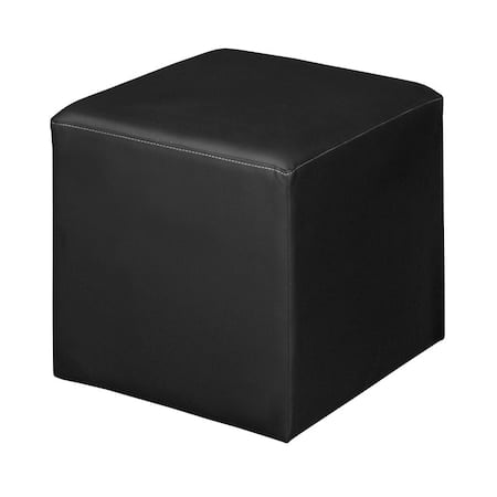 Regency Jean Square Stool Ottoman- Black MPN:N6263BK