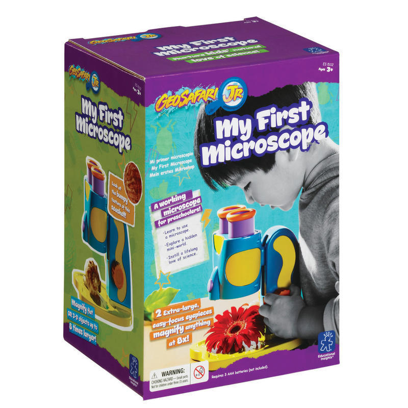 Learning Resources GeoSafari Jr. My First Microscope, 10inH x 7inW x 6inD MPN:EI-5112