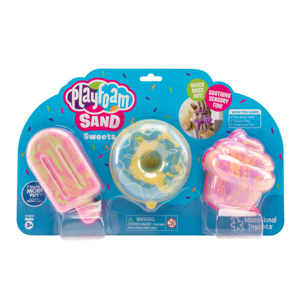 Educational Insights Playfoam Sand Sweets, Multicolor MPN:EI-2234