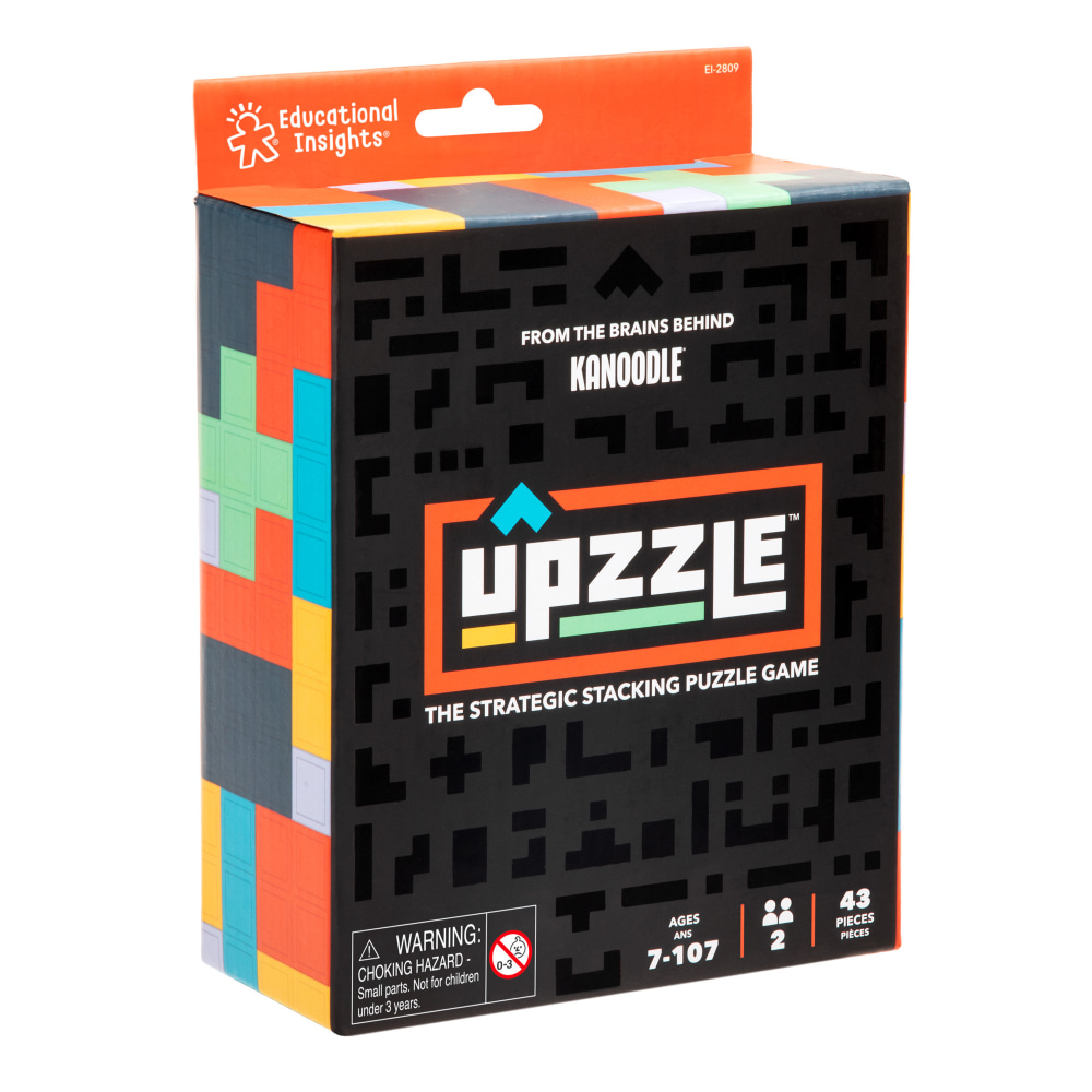 Educational Insights Upzzle Puzzle Game, Grades 2 To 12 MPN:EI-2809