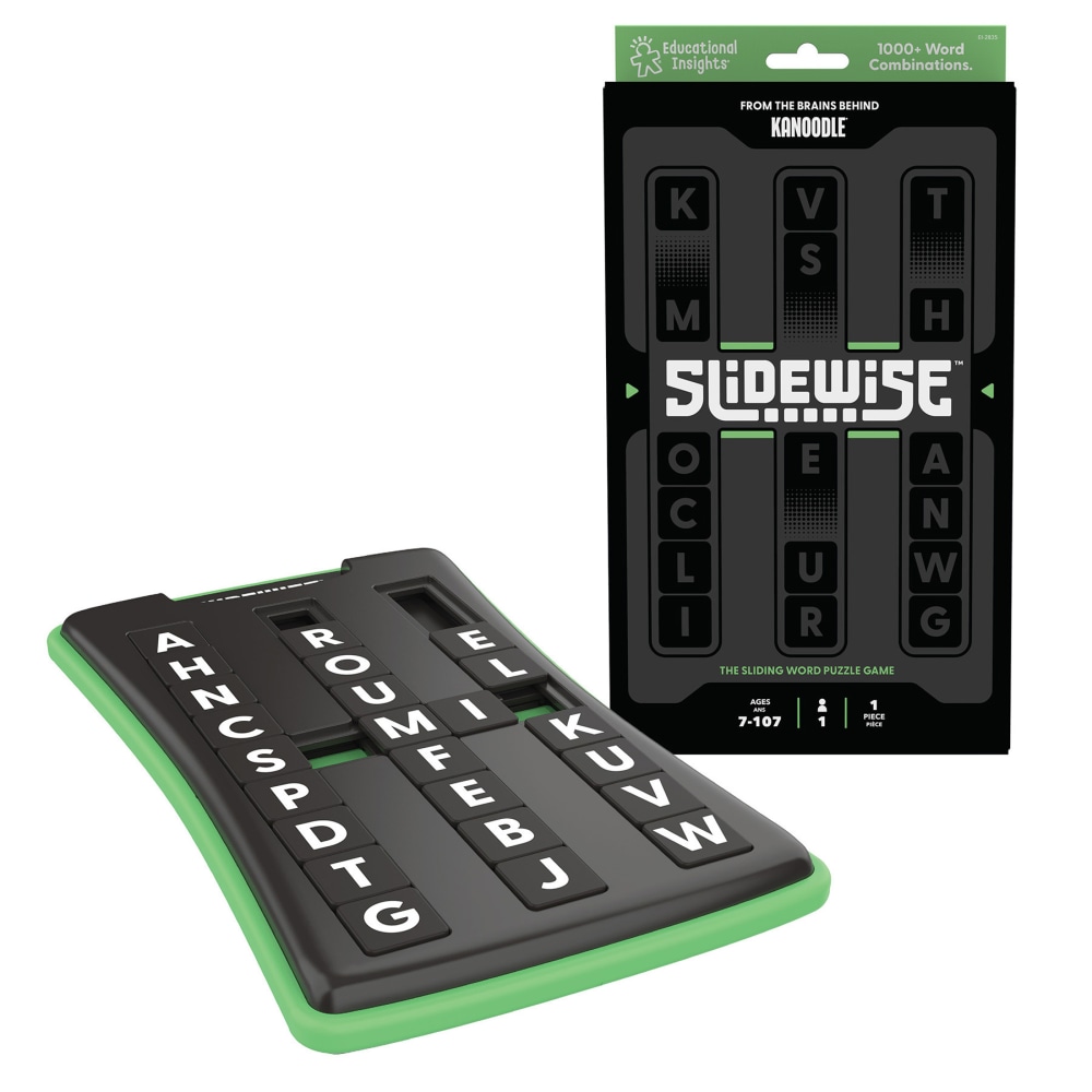 Educational Insights SlideWise The Sliding Word Puzzle Game MPN:EI-2835